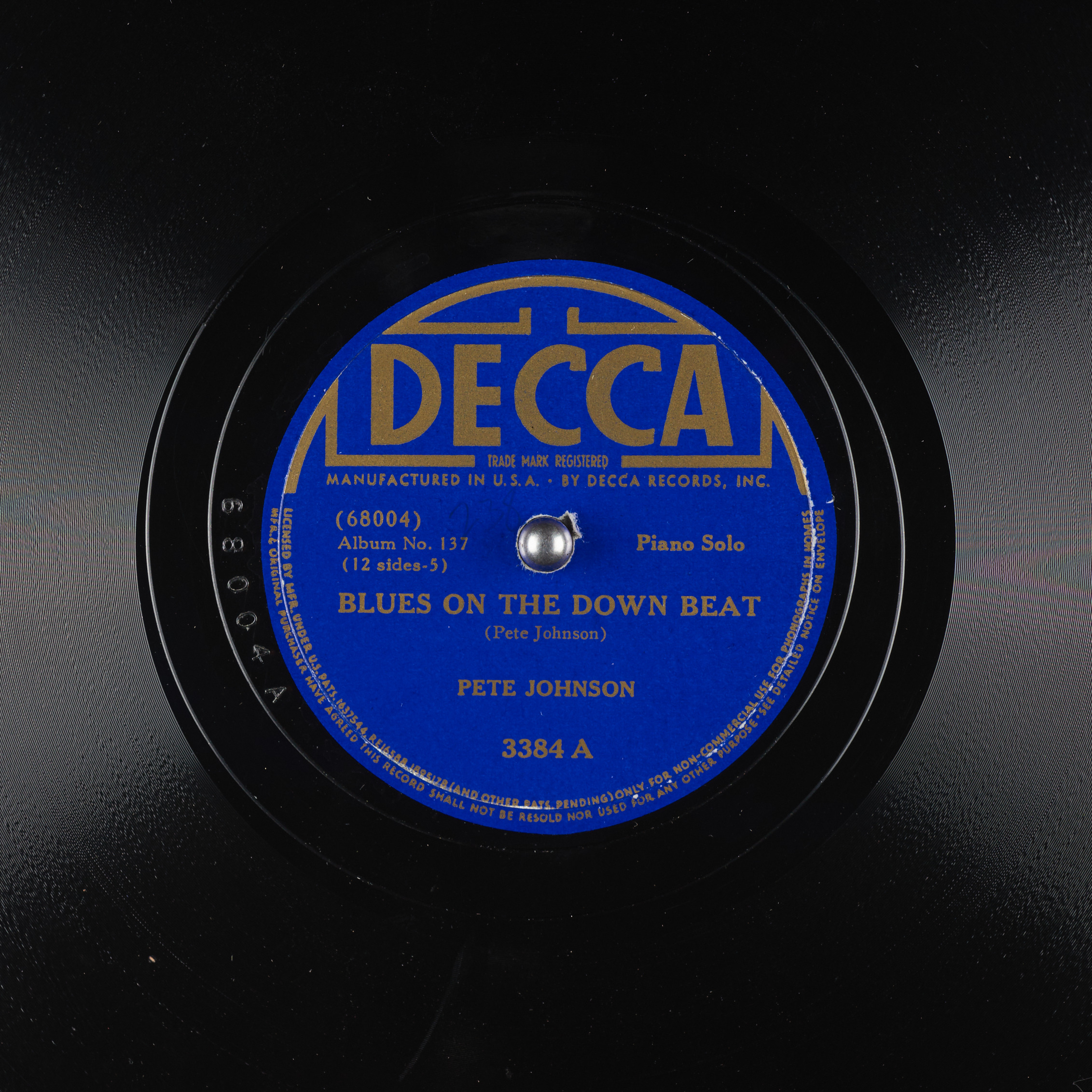 Blues on the Down Beat